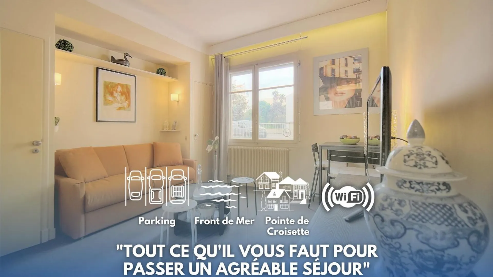شقة Le Ed- Croisette - Parking - Vca كان